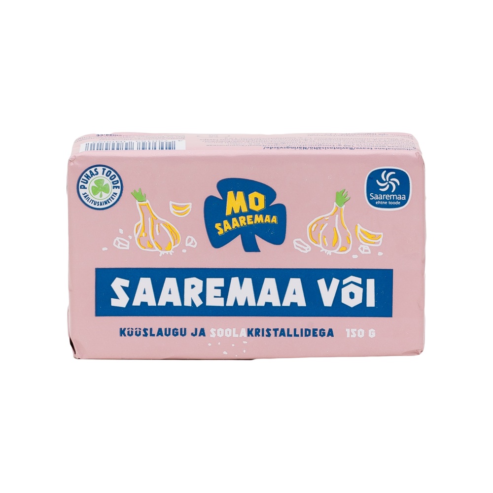 MO Saaremaa Või Küüslaugu Ja Soolakristallidega 150g