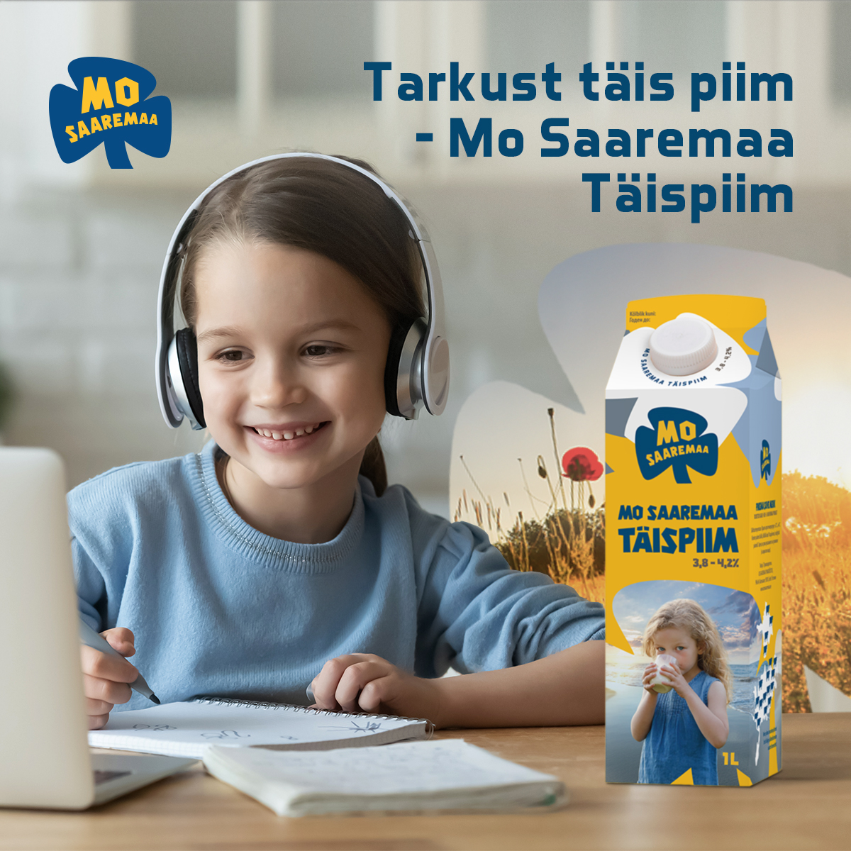 UUS toode Mo Saaremaa Täispiim 3,8-4,2%